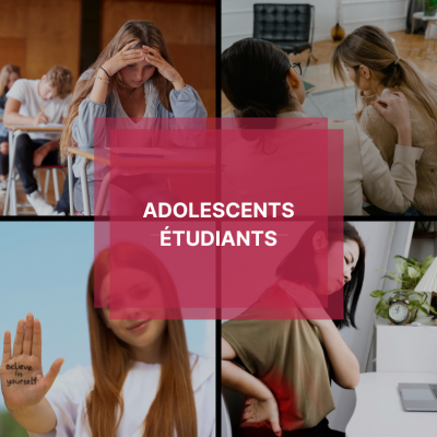 adolescents étudiants